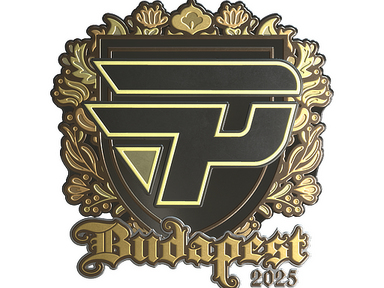 Sticker | paiN Gaming (Gold) | Budapest 2025