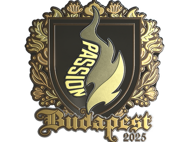 Sticker | Passion UA (Gold) | Budapest 2025