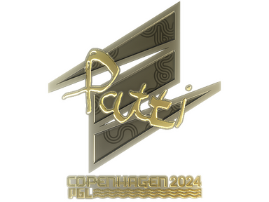 Sticker | Patti (Gold) | Copenhagen 2024