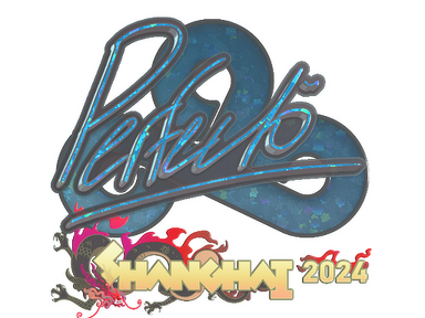 Sticker | Perfecto (Glitter) | Shanghai 2024