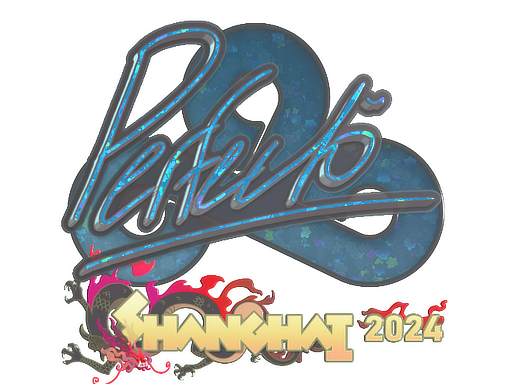 Sticker | Perfecto (Glitter) | Shanghai 2024