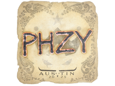 Sticker | phzy | Austin 2025