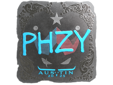 Sticker | phzy (Foil) | Austin 2025