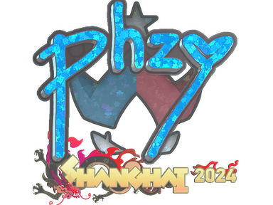 Sticker | phzy (Glitter) | Shanghai 2024