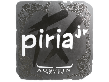 Sticker | piriajr (Foil) | Austin 2025