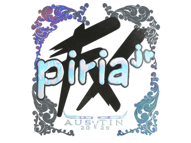 Sticker | piriajr (Holo) | Austin 2025