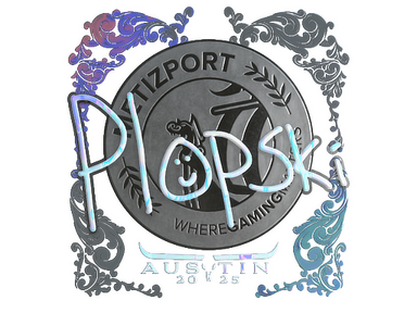 Sticker | Plopski (Holo) | Austin 2025