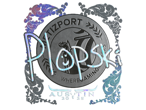 Sticker | Plopski (Holo) | Austin 2025