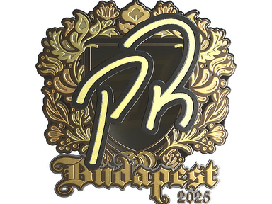 Sticker | PR (Gold) | Budapest 2025