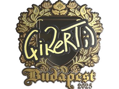 Sticker | qikert (Gold) | Budapest 2025