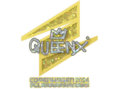 Sticker | Queenix (Glitter) | Copenhagen 2024