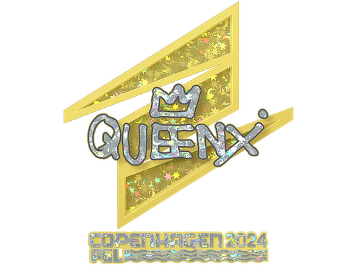 Sticker | Queenix (Glitter) | Copenhagen 2024