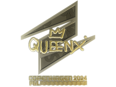 Sticker | Queenix (Gold) | Copenhagen 2024