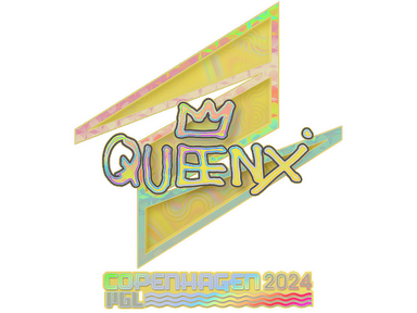 Sticker | Queenix (Holo) | Copenhagen 2024