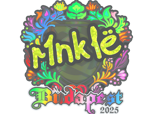 Sticker | r1nkle (Holo) | Budapest 2025