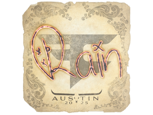 Sticker | rain | Austin 2025