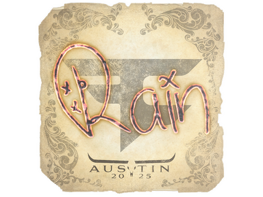 Sticker | rain | Austin 2025