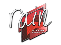 Sticker | rain | Boston 2018