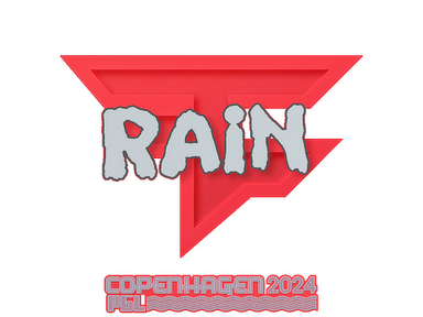Sticker | rain | Copenhagen 2024