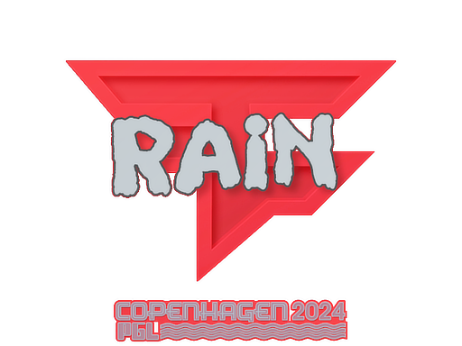 Sticker | rain | Copenhagen 2024
