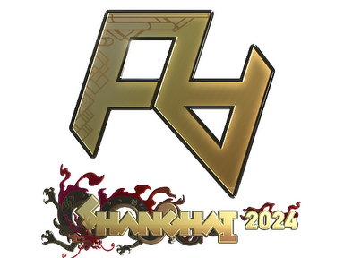 Sticker | Rare Atom (Gold) | Shanghai 2024