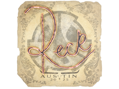 Sticker | reck | Austin 2025
