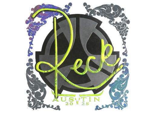 Sticker | reck (Holo) | Austin 2025