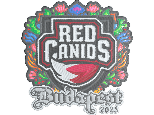 Sticker | RED Canids (Embroidered) | Budapest 2025