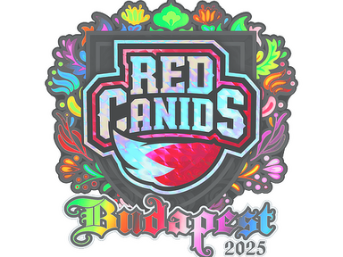 Sticker | RED Canids (Holo) | Budapest 2025