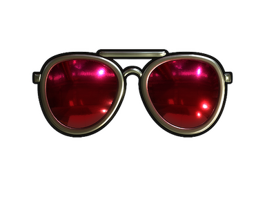 Sticker | Red Shades (Foil)