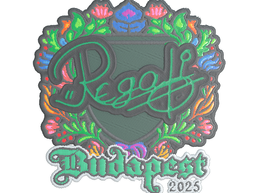 Sticker | regali (Embroidered) | Budapest 2025
