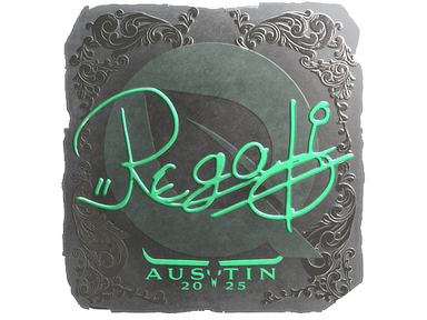 Sticker | regali (Foil) | Austin 2025