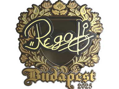 Sticker | regali (Gold) | Budapest 2025