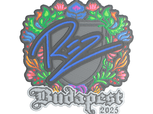 Sticker | REZ (Embroidered) | Budapest 2025