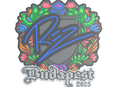 Sticker | REZ (Embroidered) | Budapest 2025