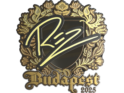 Sticker | REZ (Gold) | Budapest 2025