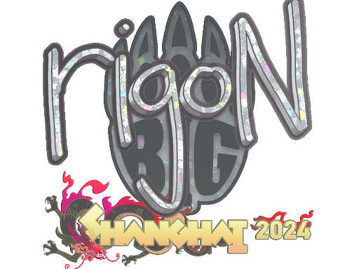 Sticker | rigoN (Glitter) | Shanghai 2024