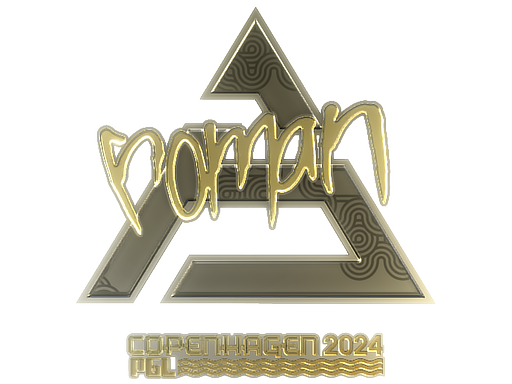 Sticker | roman (Gold) | Copenhagen 2024