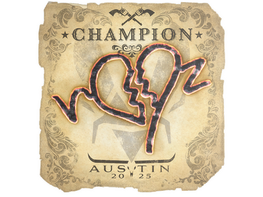 Sticker | ropz (Champion) | Austin 2025