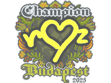 Sticker | ropz (Champion) | Budapest 2025