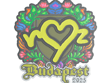 Sticker | ropz (Embroidered) | Budapest 2025