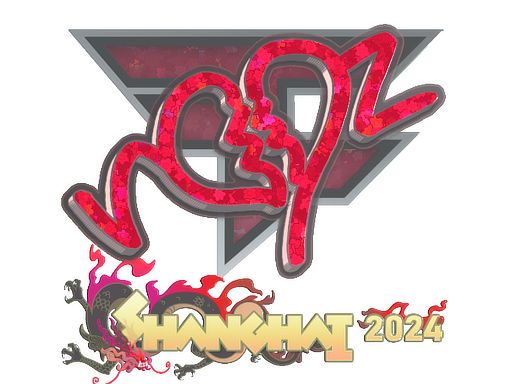 Sticker | ropz (Glitter) | Shanghai 2024