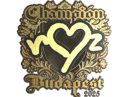 Sticker | ropz (Gold, Champion) | Budapest 2025
