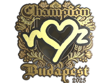 Sticker | ropz (Gold, Champion) | Budapest 2025