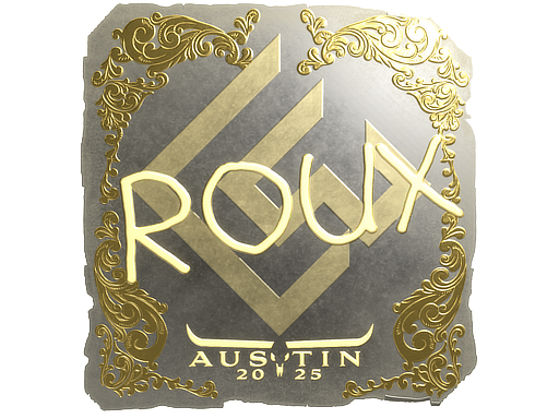 Sticker | ROUX (Gold) | Austin 2025