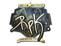 Sticker | RpK (Gold) | Berlin 2019