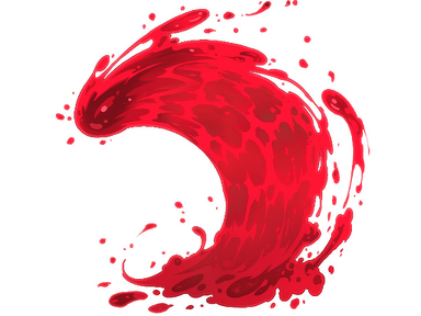 Sticker | Ruby Wave (Lenticular)