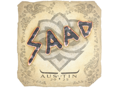 Sticker | saadzin | Austin 2025
