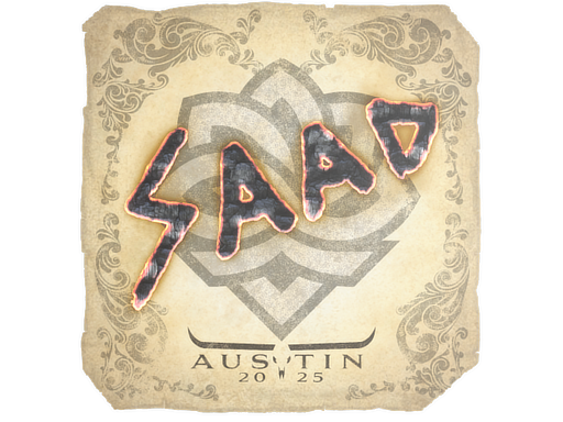 Sticker | saadzin | Austin 2025