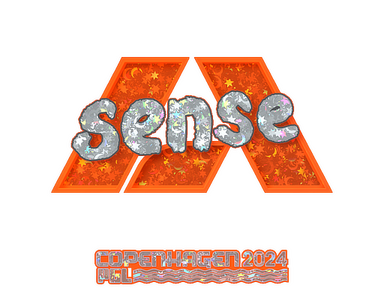 Sticker | sense (Glitter) | Copenhagen 2024